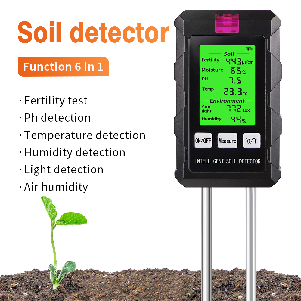 6 em 1 testador digital de sol - Ph Meter Digital Water Tester avaliação e preço